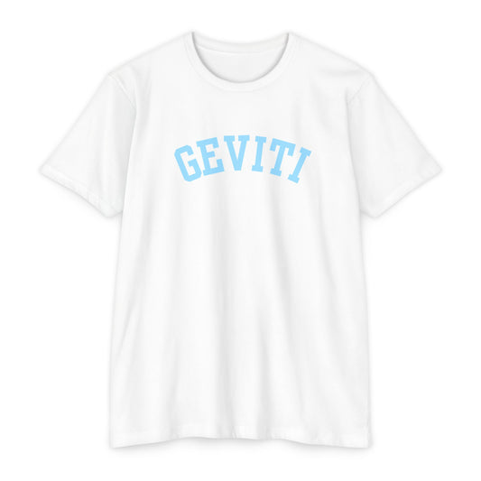 Collegiate 'Geviti' Unisex CVC Jersey T-shirt
