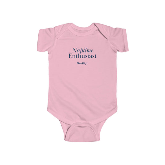 'Naptime Enthusiast' Infant Onesie