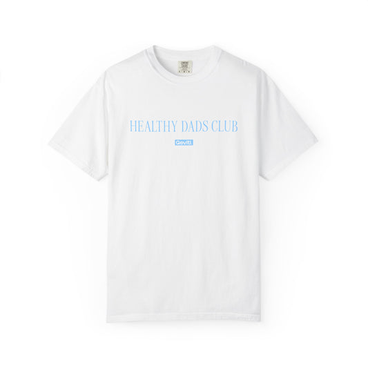 'Healthy Dads Club' Garment-Dyed Heavyweight Cotton Tee