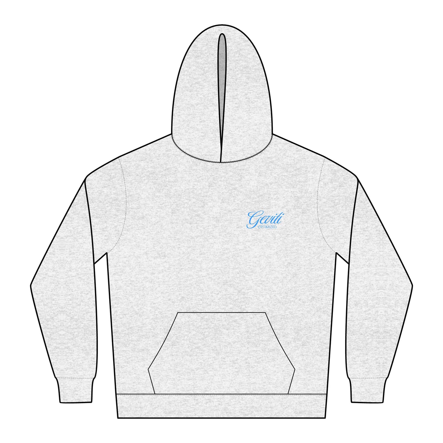 Unisex Relaxed Embroidered Oversized Hoodie