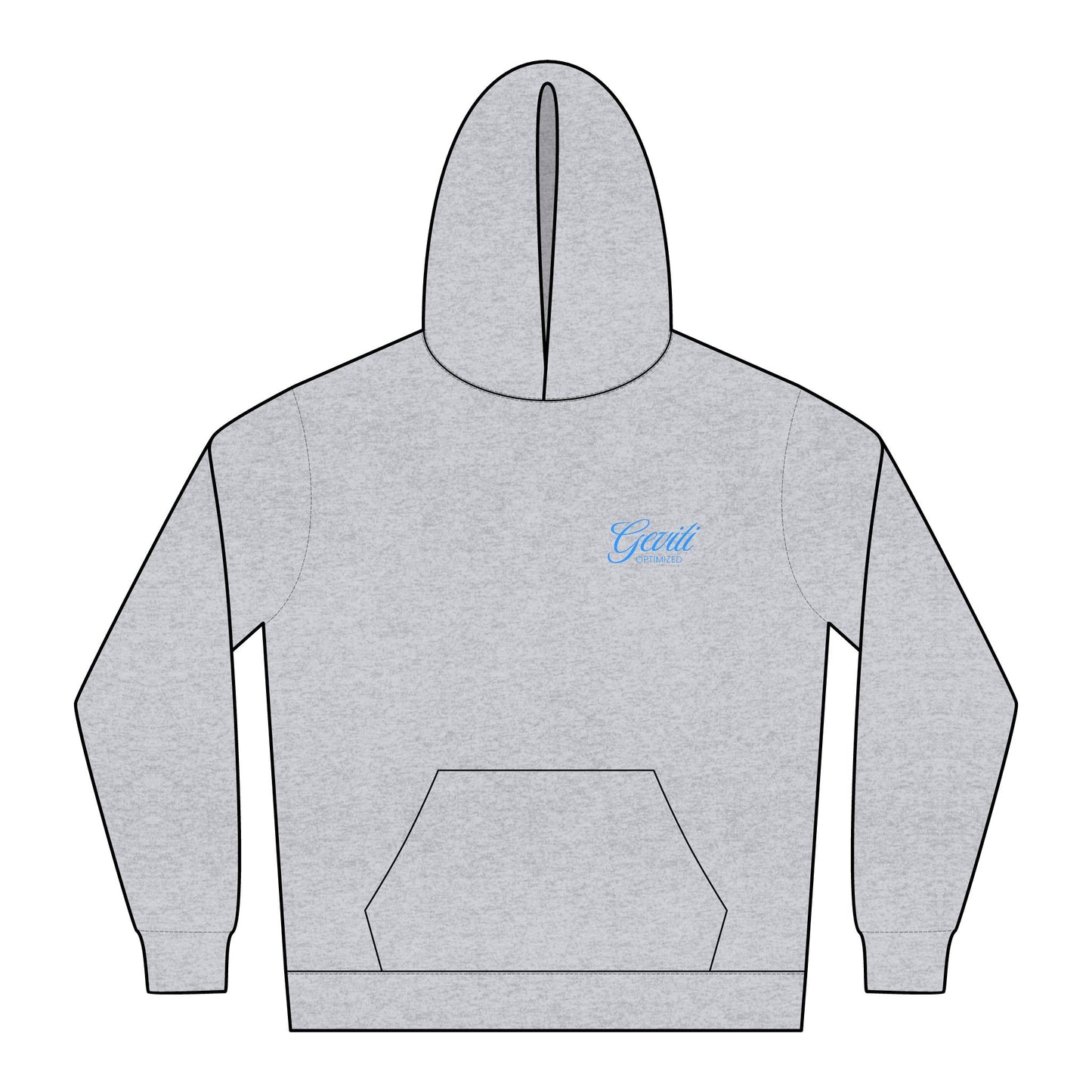 Unisex Relaxed Embroidered Oversized Hoodie