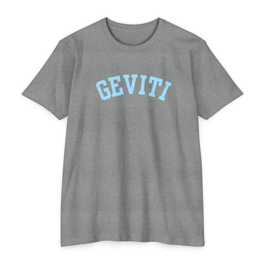 Collegiate 'Geviti' Unisex CVC Jersey T-shirt