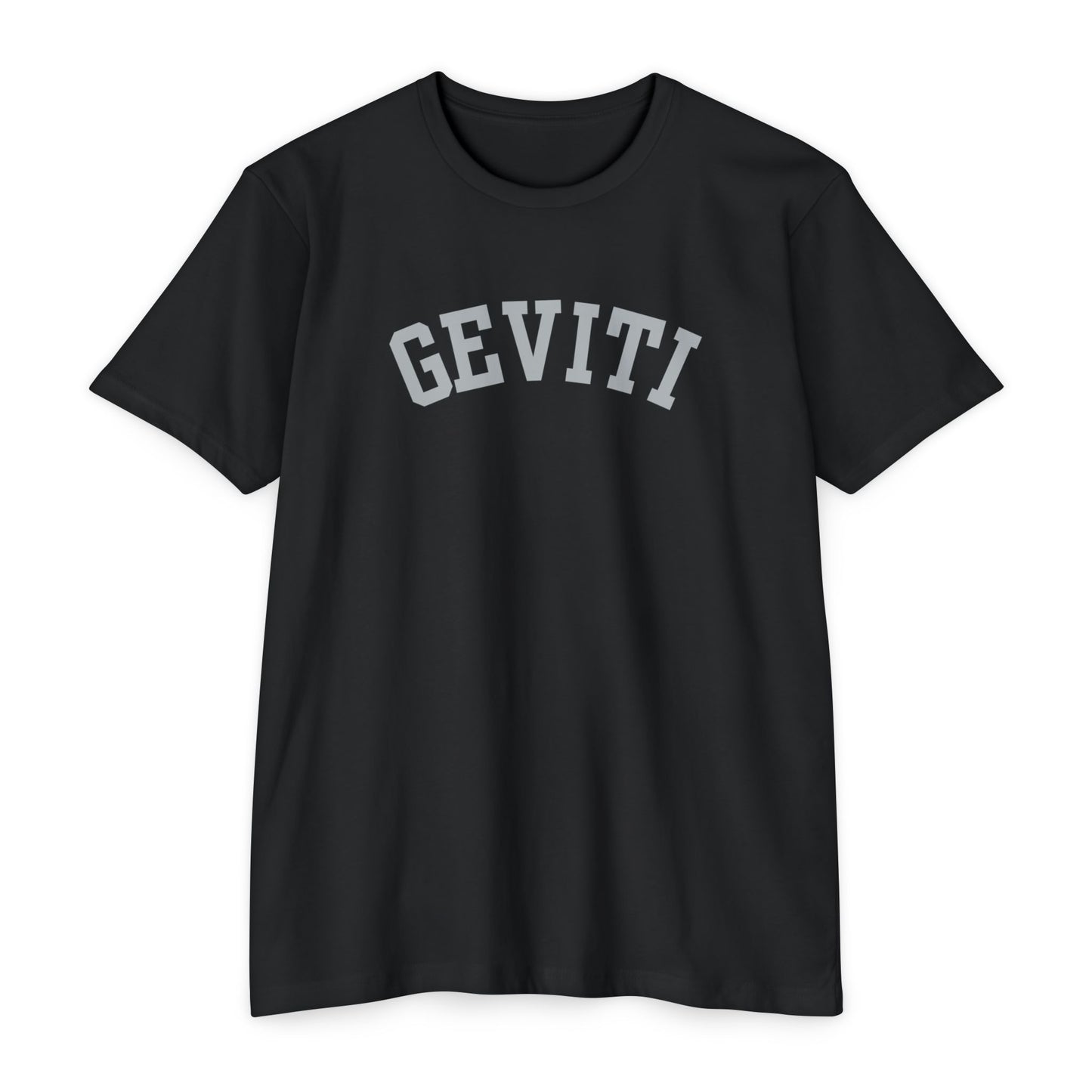 Collegiate 'Geviti' Unisex CVC Jersey T-shirt