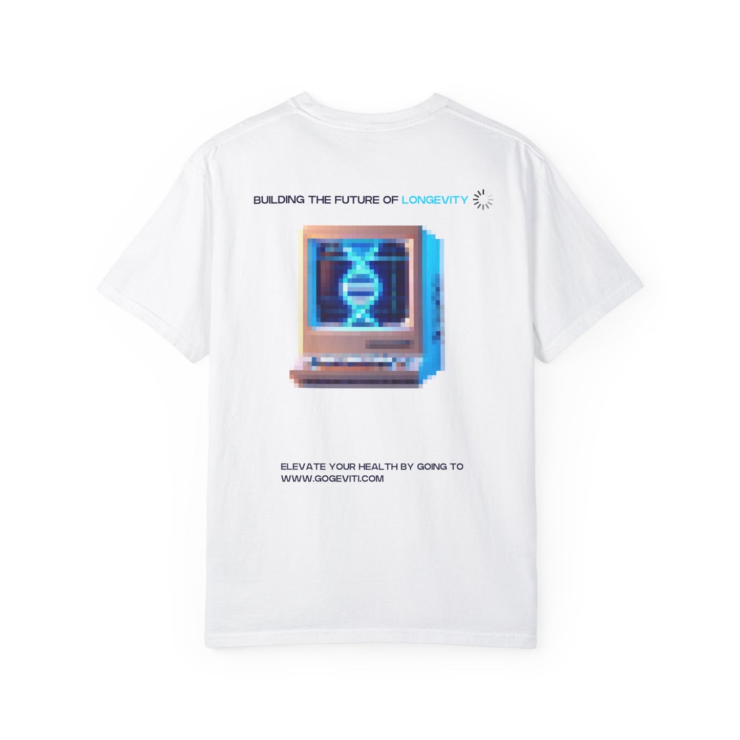 'The Future of Longevity' Unisex Garment-Dyed T-Shirt