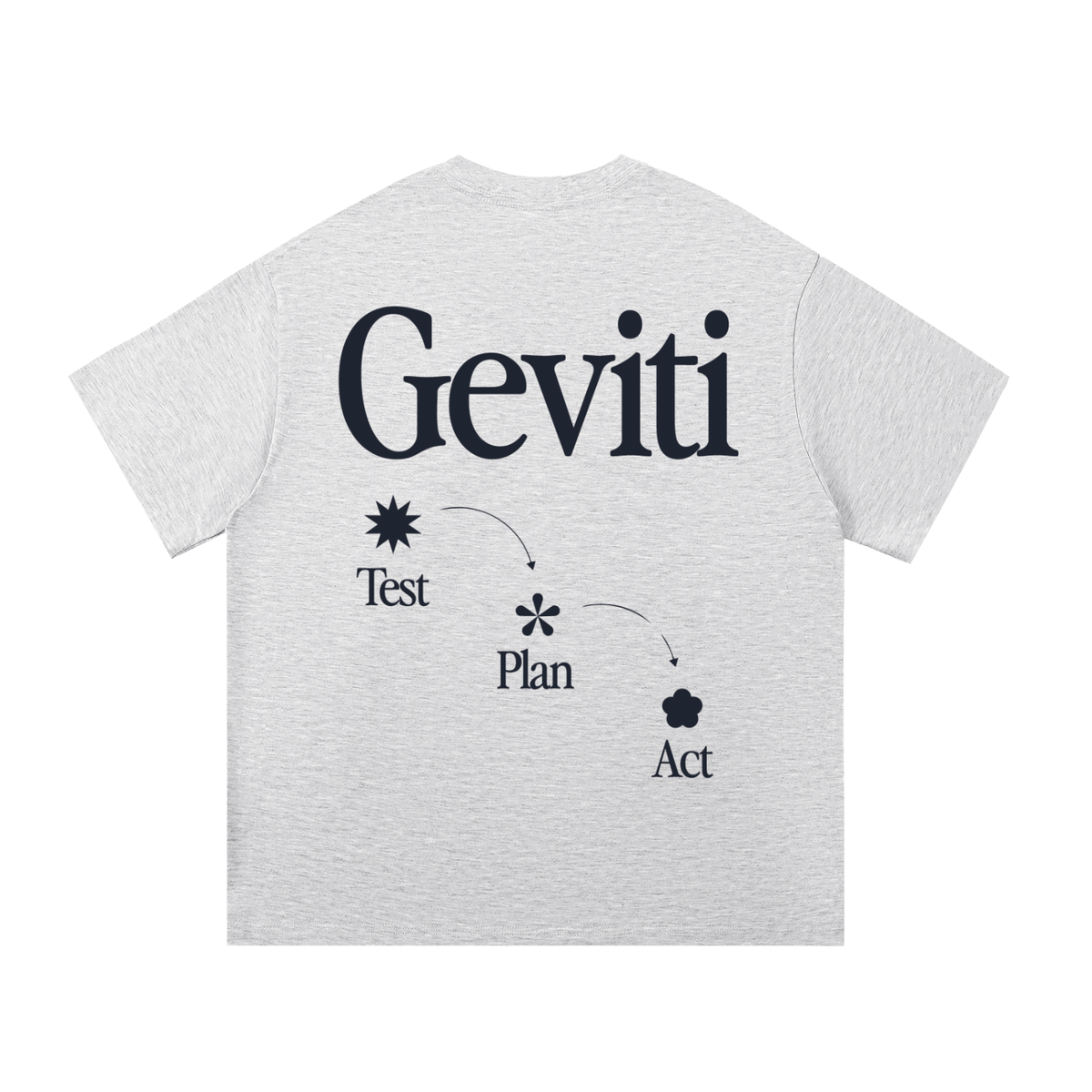 'Test-Plan-Act' Essential Cotton T-Shirt