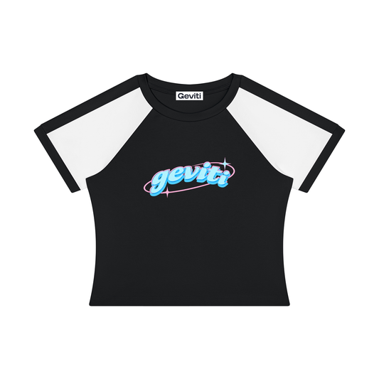 Women’s 90s Slim Color Block T-Shirt