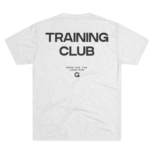'Training Club' Unisex Tri-Blend Crew Tee