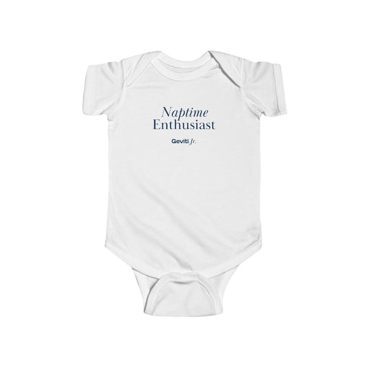 'Naptime Enthusiast' Infant Onesie