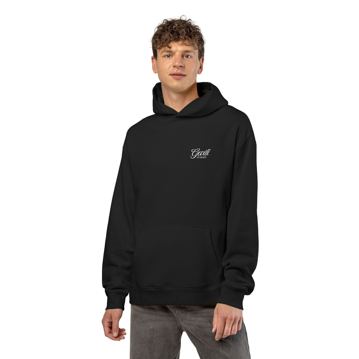Geviti Cursive Relaxed Hoodie