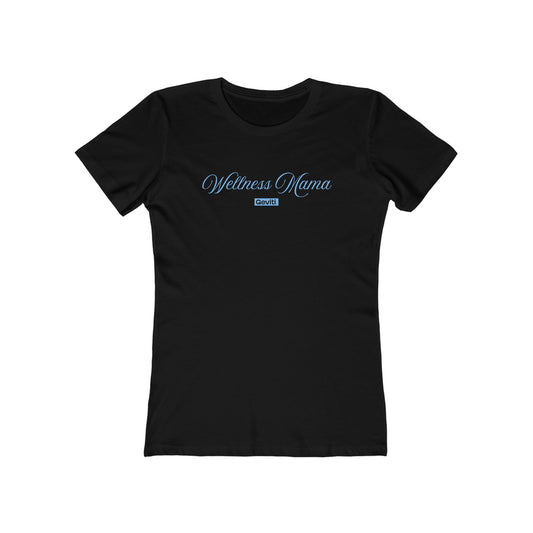 Wellness Mama Women's Boyfriend Tee - Comfortable Everyday Wear, Perfect for Moms