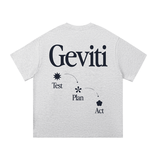 'Test-Plan-Act' Essential Cotton T-Shirt