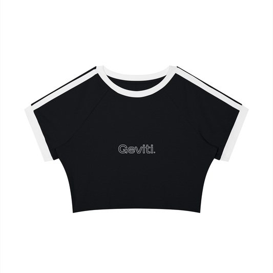 Women’s Raglan Athletic Crop T-Shirt